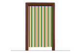 Zasłona drzwiowa z folii 120 x 200 cm mix kolorów