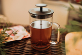 TERMISIL Zaparzacz żaroodporny do kawy, ziół i herbaty 1 L