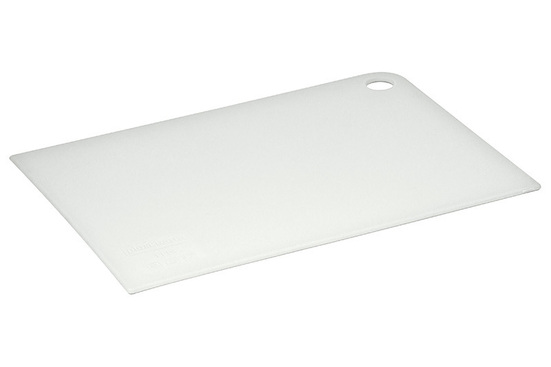 PLAST TEAM Deska kuchenna plastikowa 34.5x24.5x0.2 cm biała
