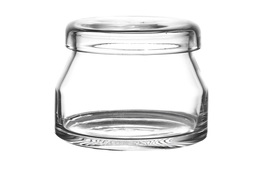 Bombonierka szklana z pokrywką 8.5 cm 