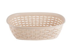 Katex Rattan koszyk na chleb 30 x 22 cm beżowy