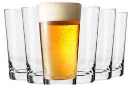 KROSNO PURE Szklanki do piwa 530 ml 6 szt.