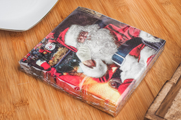 Serwetki papierowe Święty Mikołaj 20 szt. 33x33 cm