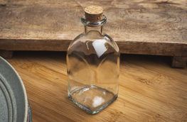 Butelka szklana z korkiem 120 ml