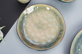 Talerz płytki porcelanowy 20.5 cm beige
