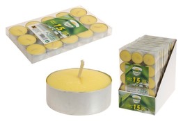 Świeczki zapachowe tea-light 15 szt. Citronella