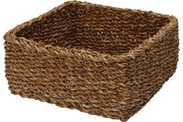 Koszyk kwadratowy 18 cm trawa morska
