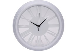 Zegar ścienny 35 cm biały