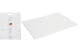 Deska kuchenna 40.5 x 30.5 cm biały marmurek